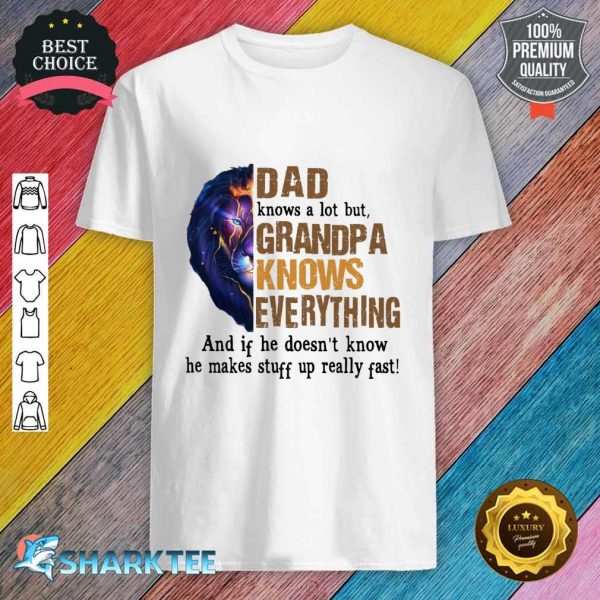 Grandpa Knows Everything Best Gift For Grandpa Shirt