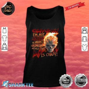 Grumpy Old Man I'm Not Afraid Of Anyone Except Myself Classic Tank Top