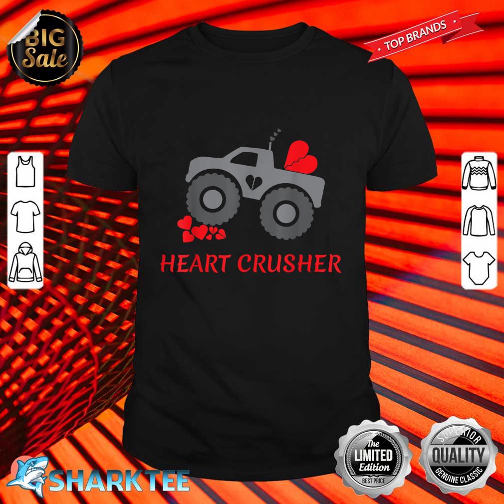 Heart Crusher shirt Boy Valentines Day T-Shirt