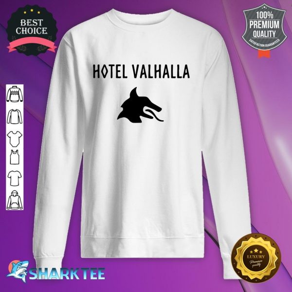 Hotel Valhalla Baseball Sweatshirt