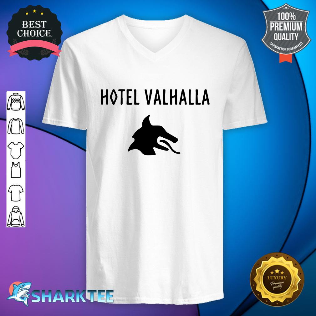 Hotel Valhalla Baseball V-neck