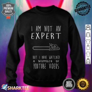 I Am Not An Expert But I Have Watched A Number Of Youtube Video Sweatshirt