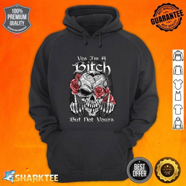 Im But Not Yours Skull All Over Print Hoodie