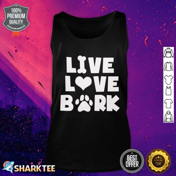 Nice Live Love Bark Tank Top