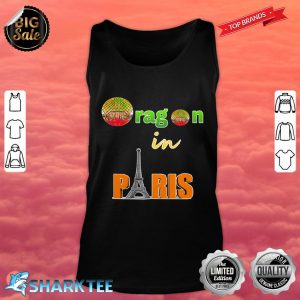 oragon in Paris Sticker Tank Top