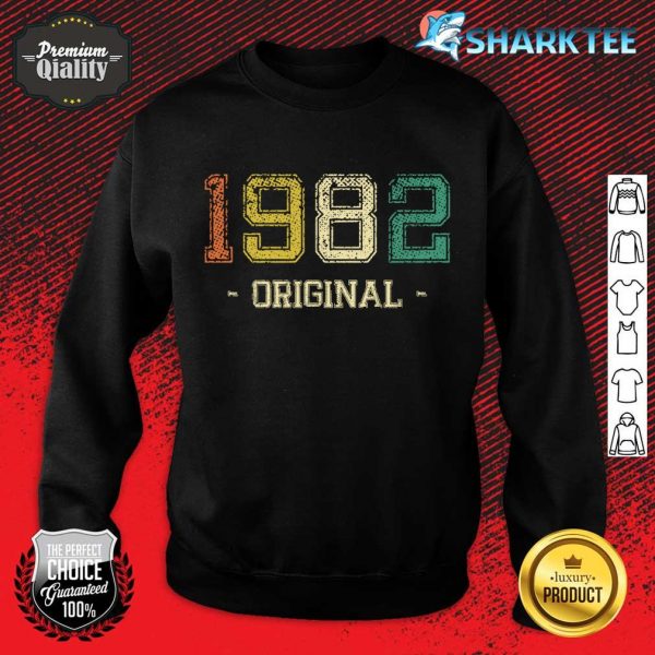 Original Born in 1982 Vintage Retro Essential Sweatshirt