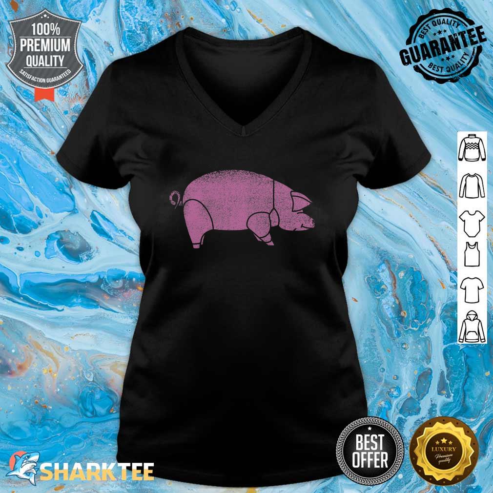 Pig shirt as worn by David Gilmour V-neck