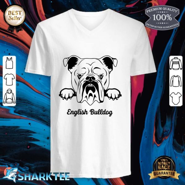 Premium English Bulldog Limited V-neck