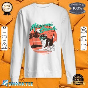 Premium Meowmi Beach Florida Sweatshirt
