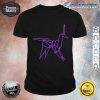 Retro Blade Runner Origami Unicorn Graphic Shirt