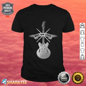 Rock and Grohl Awesome Drumstick And Guitar Original Design Shirt