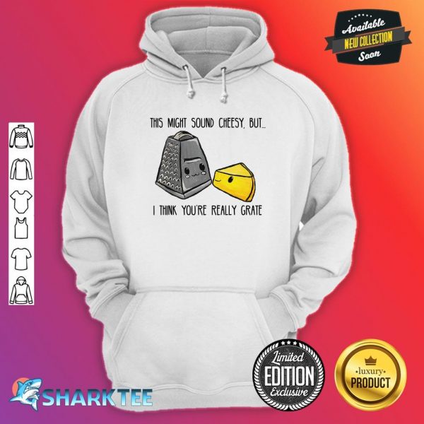 This Might Sound Cheesy Food Pun Classic Hoodie