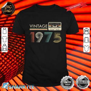 Vintage Cassette 1975 Classic Shirt