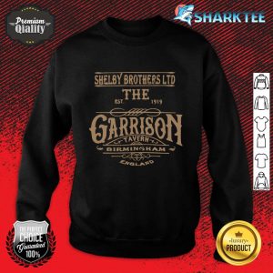 Vintage Garrison Tavern The Blinders Birmingham Distressed for Vintage Look Professional Quality Graphics Sweatshirt
