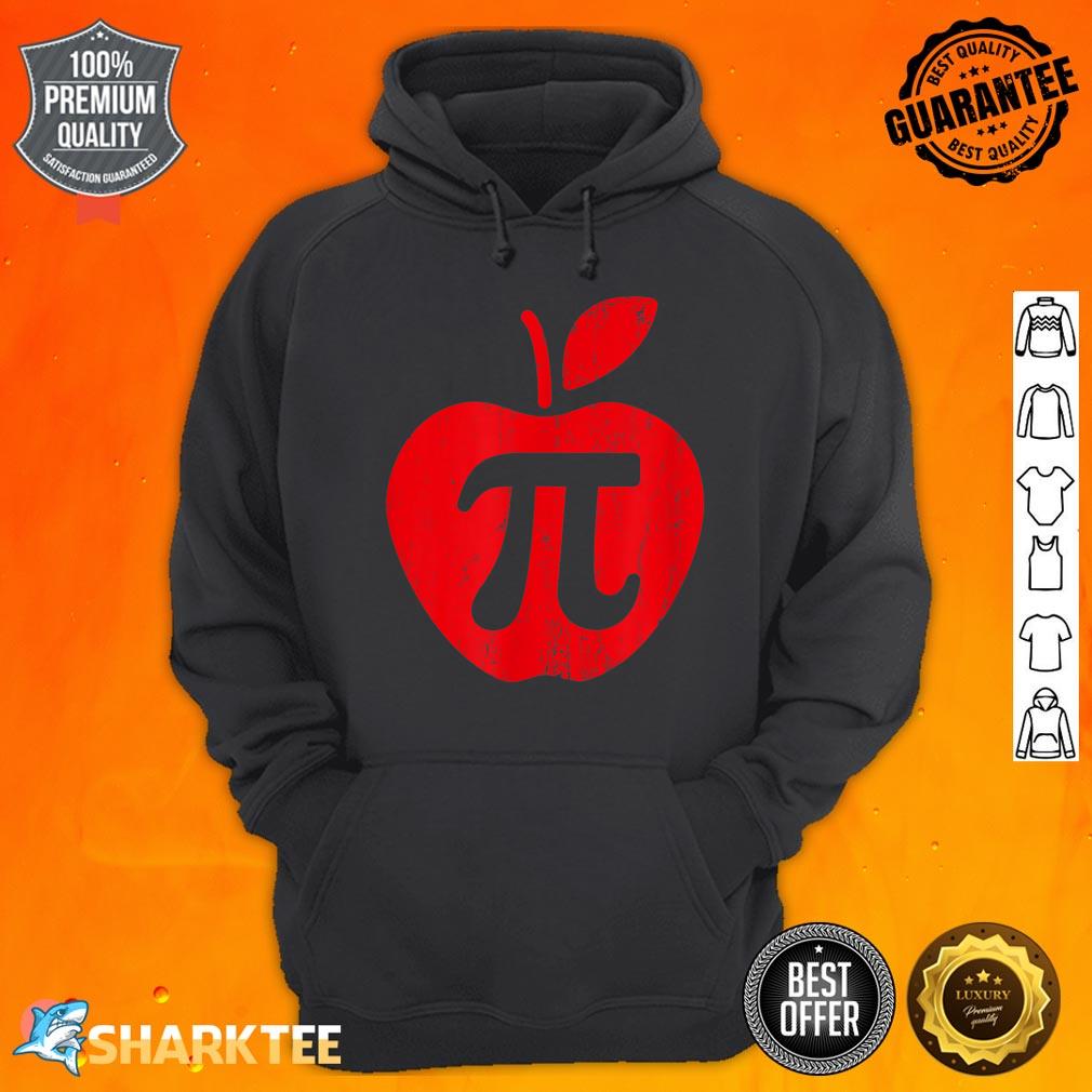 Apple Pi Day Funny Math Nerd Pie Teacher 3.14 Hoodie