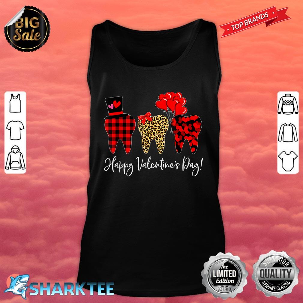 Dental Assistant Dentist Happy Valentine's Day Tank Top