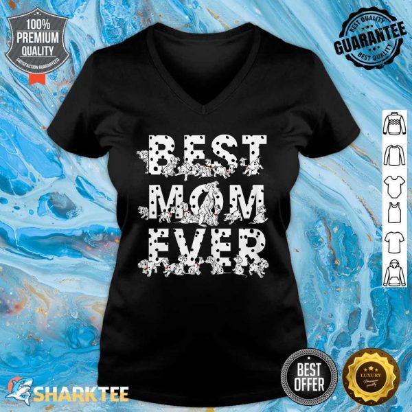 Disney 101 Dalmatians Best Mom Ever V-neck
