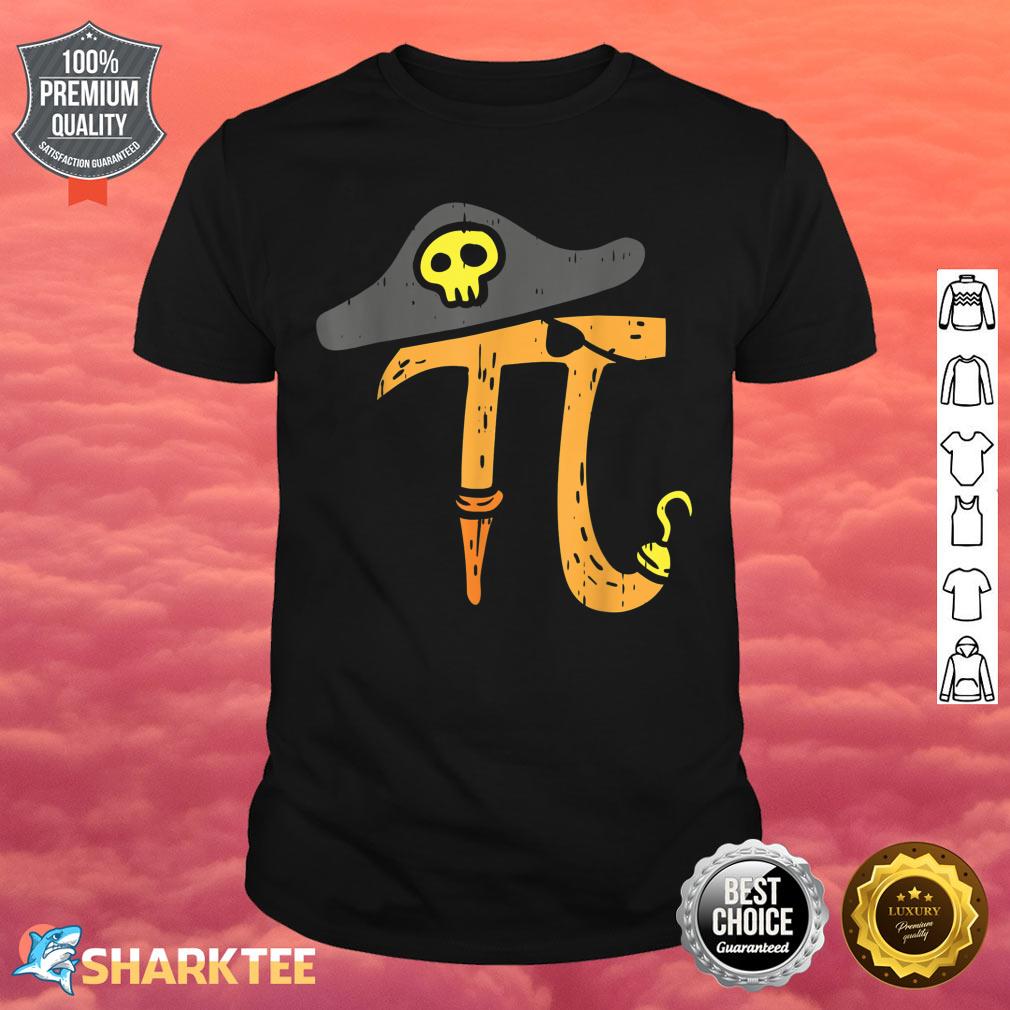 Funny Pi Day Rate Pirate Lovers Math Geek Gifts Boys Shirt
