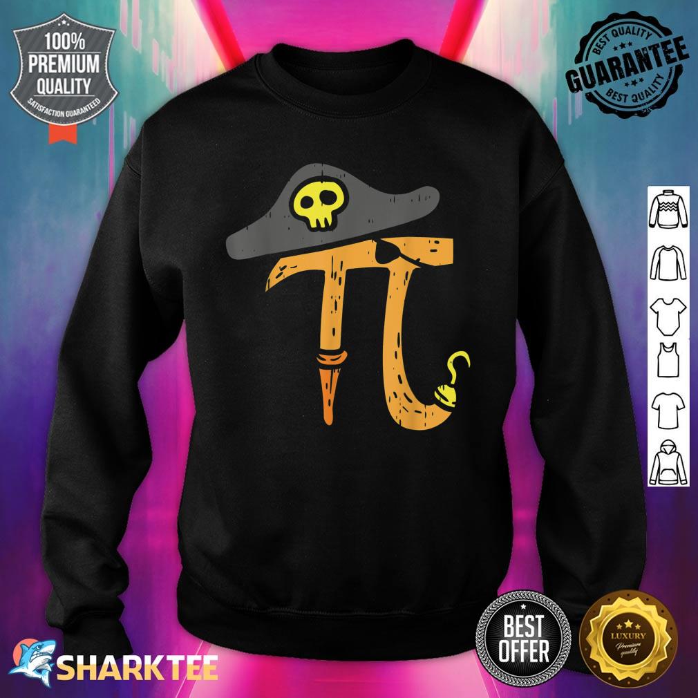 Funny Pi Day Rate Pirate Lovers Math Geek Gifts Boys Sweatshirt