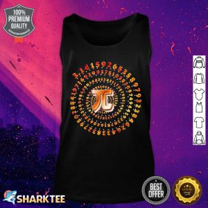 Funny Pi Day Spiral Pi Math For Pi Day 3.14 Tank Top
