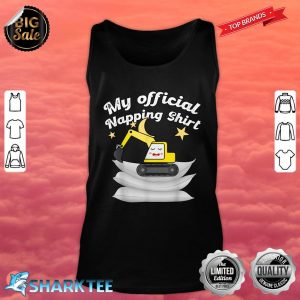 Official Napping Pajama Sleeping Excavate Tank Top