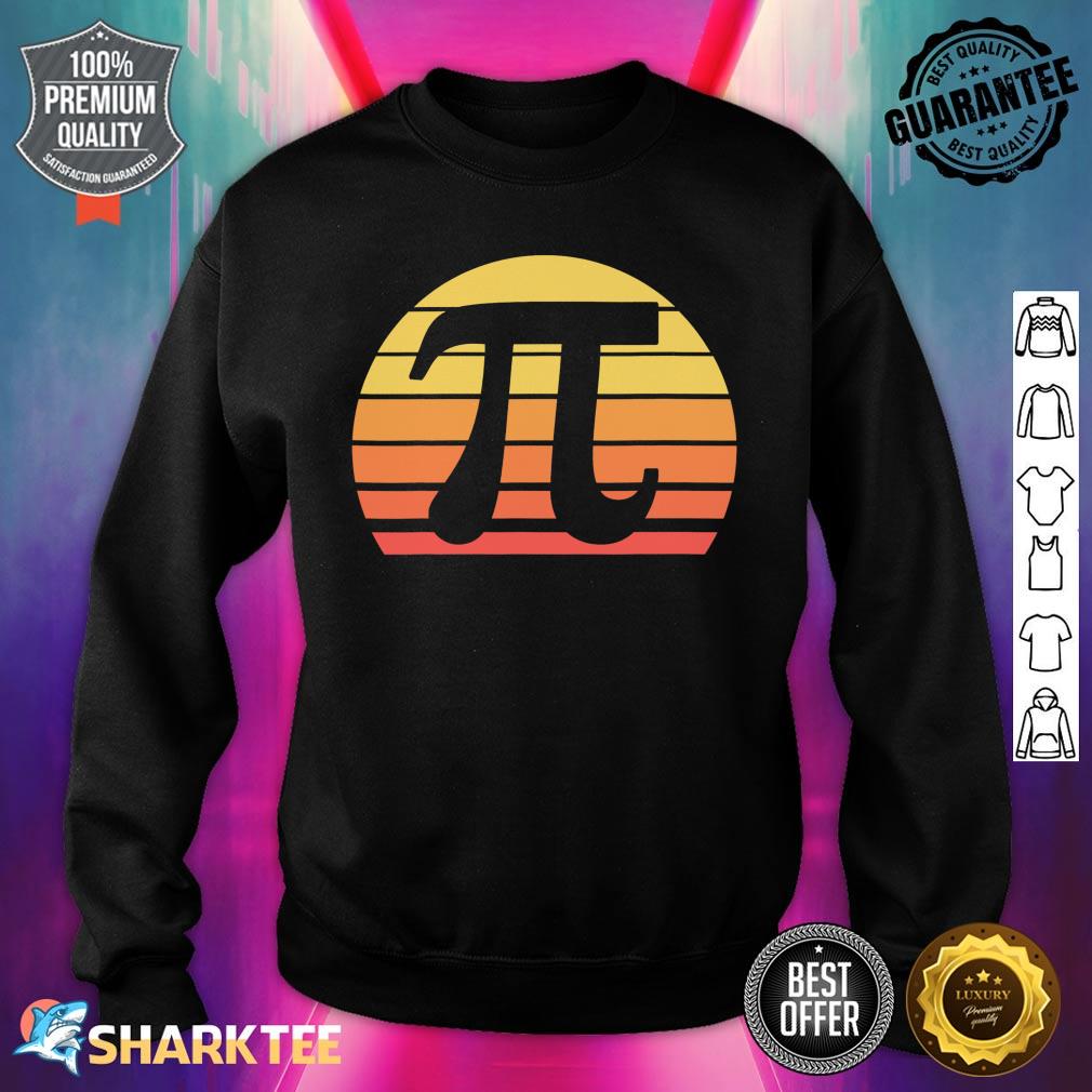 Simple Pi Symbol National Pi Day Gift Sweatshirt