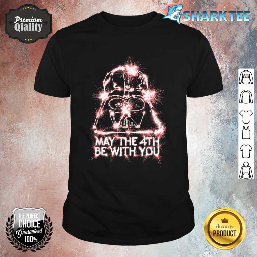 Star Wars Darth Vader May The 4th Be With You Sparkler Shirt