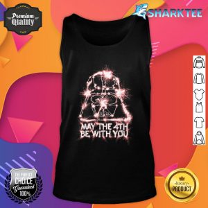 Star Wars Darth Vader May The 4th Be With You Sparkler Tank Top