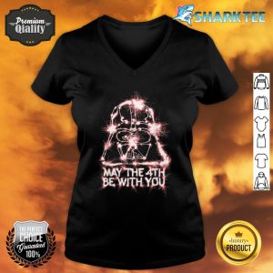 Star Wars Darth Vader May The 4th Be With You Sparkler V-neck
