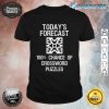 Today Forecast Crossword Puzzle Shirt