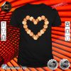 Valentines Day Heart Woodwork Matching Couples Fun Shirt