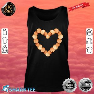 Valentines Day Heart Woodwork Matching Couples Fun Tank Top