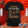 Womens God Gifted Me Two Titles Mom And Nana Black History Month Shirt