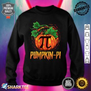 Womens Halloween Pumpkin Pie Math Pi Day Studen Costume Kids Adults Sweatshirt