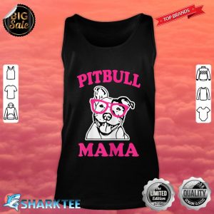 Womens Pitbull Mama funny Pit Bull Awareness Women's Tank top