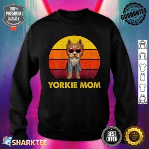 Yorkie Mama Retro Vintage Yorkshire Terrier Yorkie Sweatshirt