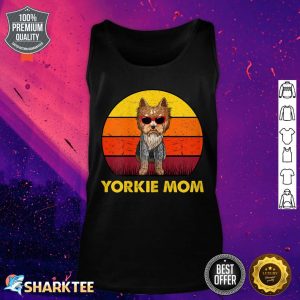 Yorkie Mama Retro Vintage Yorkshire Terrier Yorkie Tank top
