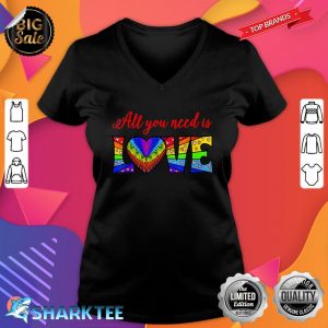 All You Need is Love V-neck