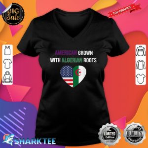 American Grown With Algerian Roots V-neck