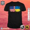 American Grown with Ukrainian Roots Ukraine Flag Premium Shirt