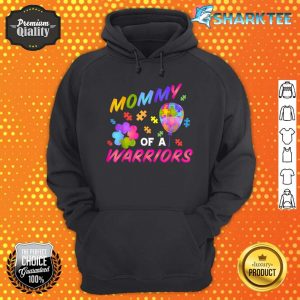 Autism Awareness Day - Mommy of A Warriors Proud Costume Hoodie