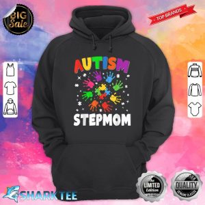Awesome Autism Stepmom Raising Awareness Family Matching Hoodie