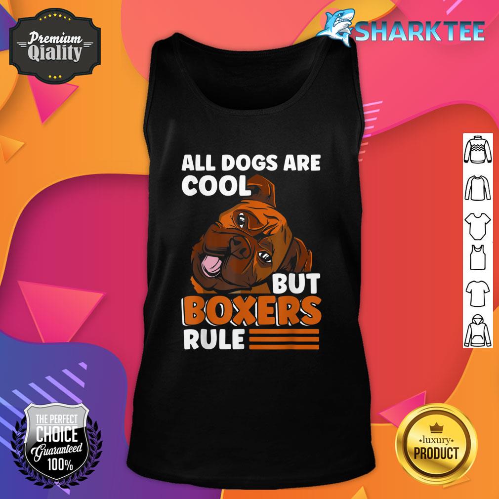 Boxer Dog Boxer Owner Apparel for Men Women And Kids Tank Top