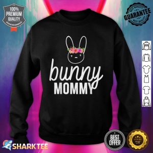 Cute Bunny Mommy Easter Party Mothers Day Women Girls Gift Sweatshirt