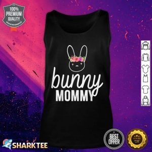 Cute Bunny Mommy Easter Party Mothers Day Women Girls Gift Tank Top