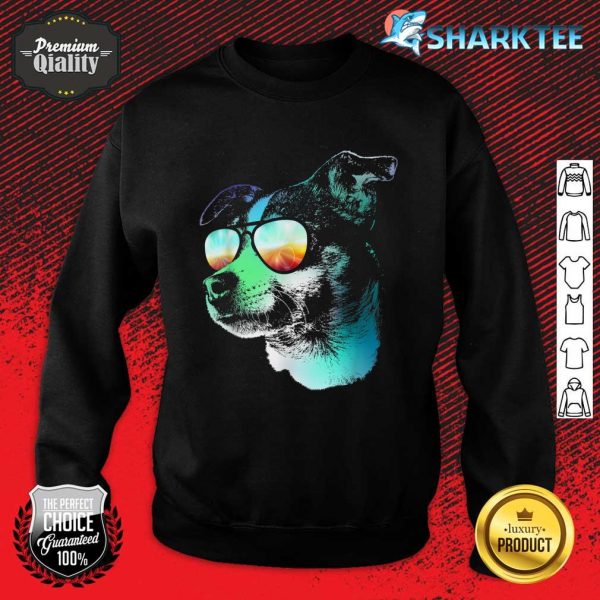 Disco Groovy Rat Terrier Dog Gift Sweatshirt