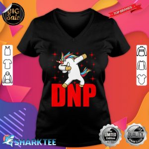 DNP Doctor of Nursing Practice Unicorn RN Nurse Premium V-neck