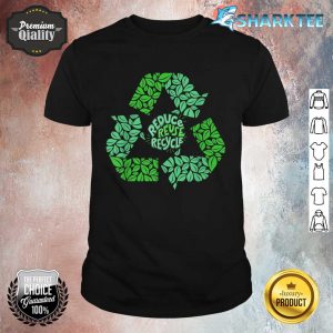 Earth Day Recycle Logo Vintage Recycling Gift Shirt