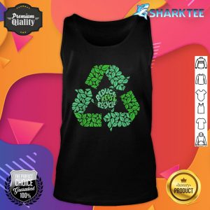 Earth Day Recycle Logo Vintage Recycling Gift Tank top