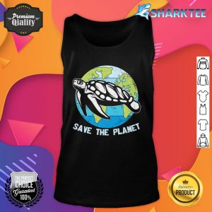 Earth Day Save The Planet Green Planet Recycle Premium Tank top